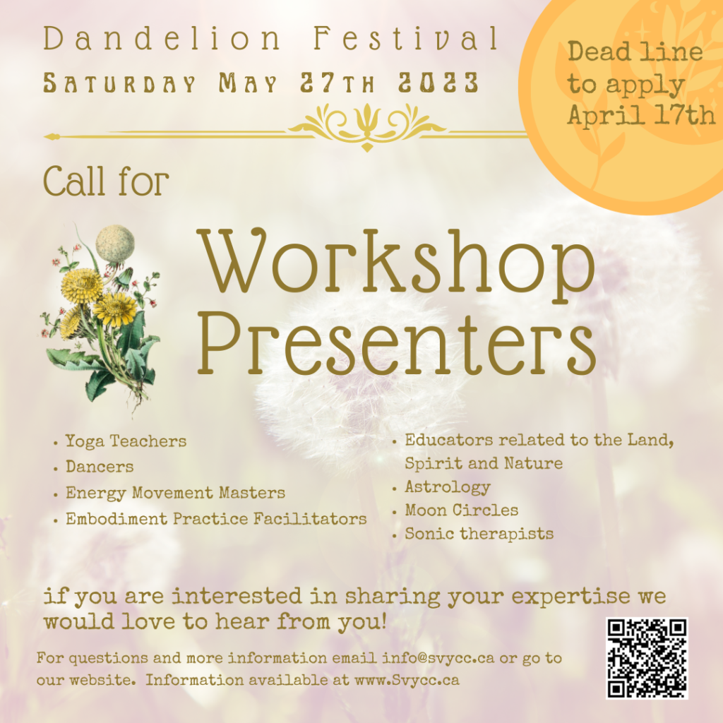workshop presenters poster